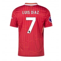 Liverpool Luis Diaz #7 Replica Home Shirt 2024-25 Short Sleeve